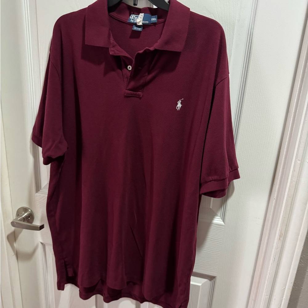 Burgundy Men’s Polo Ralph Lauren Shirt